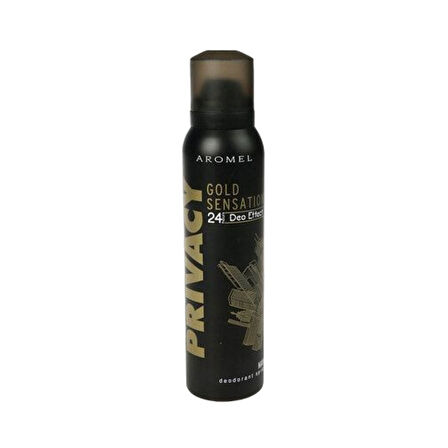 Privacy Deodorant Gold Sensation Erkek 150 ml