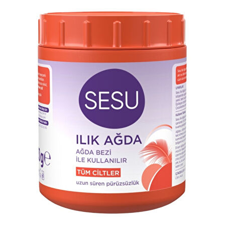 Sesu Sesu Ilık Ağda Turuncu 250 Gr