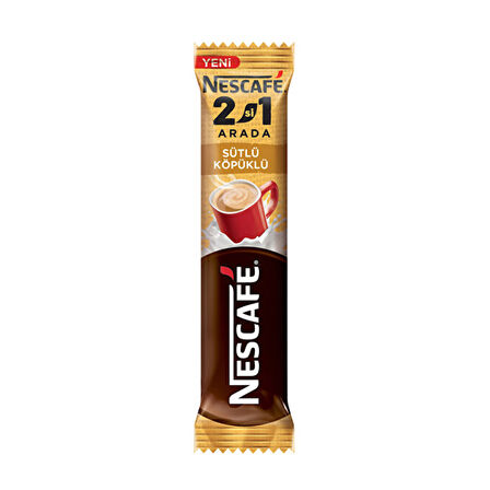 Nescafe 2'si 1 Arada Sütlü Köpüklü 10 Gr