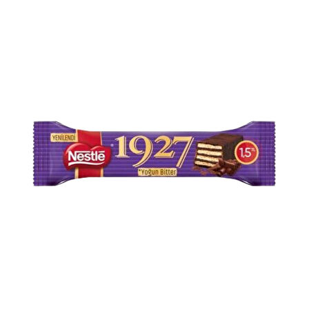 Nestle 1927 Yoğun Bitter Çikolata Kaplamalı Gofret 28 Gr