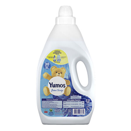 Yumoş Çamaşır Yumuşatıcısı Bahar Tazeliği 3 Lt