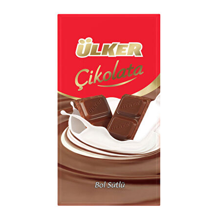 Ülker Bol Sütlü Tablet Çikolata 70 Gr