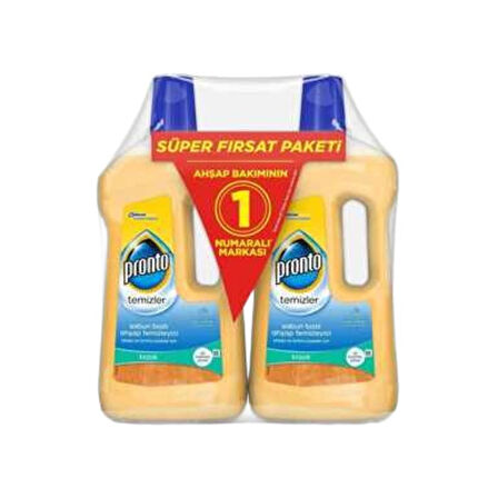 Pronto Ahşap Yüzey Temizleyici 2x750 Ml