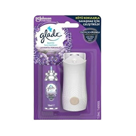Glade Oda Kokusu Banyo Cihaz Ve Yedek Lavanta, 10 Ml