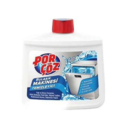 Porçöz Bulaşık Makine Temizleyici 250 Ml