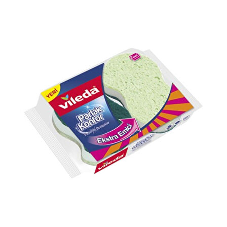Vileda Sünger Viscose Oluklu 2'li