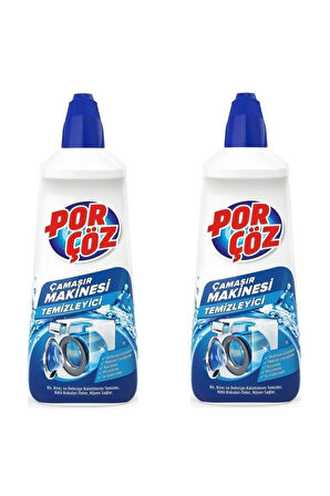 Porçöz Çamaşır Makinesi Temizleyici 250ml. X 2 Adet