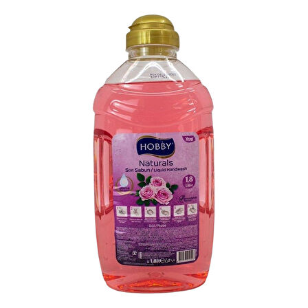 Hobby El Sabunu Sıvı Gül 3 Lt