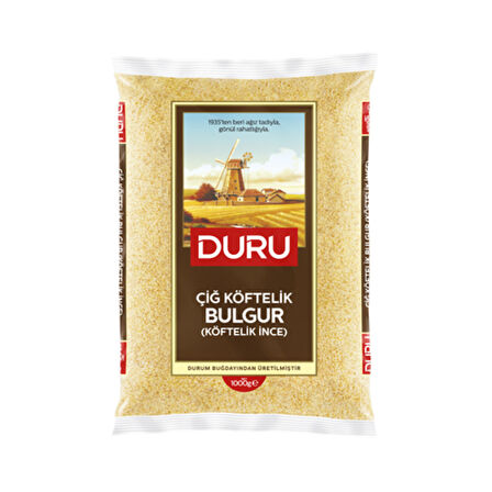 Duru Bulgur Çiğköftelik 1 Kg