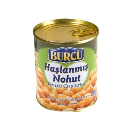 Burcu Nohut Haşlanmış 800 Gr
