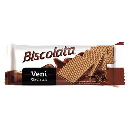Biscolata Veni Çikolatalı Gofret 50 gr
