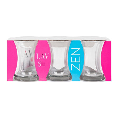 Lav Çay Bardağı Zen 6 Parça