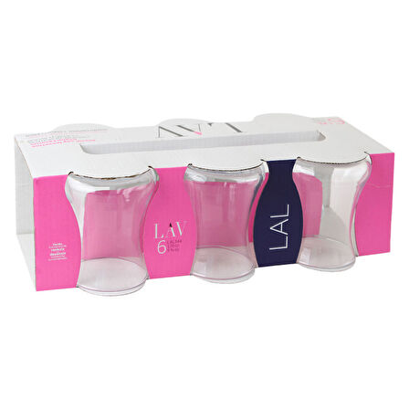 Lav Çay Bardağı Lal Pencereli 6'lı