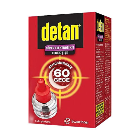 Detan Elektrolikit Yedek 60 Gece