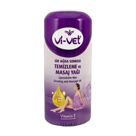 Vi-vet Yağ Ağda Temizlik Vitamin E 125 Ml