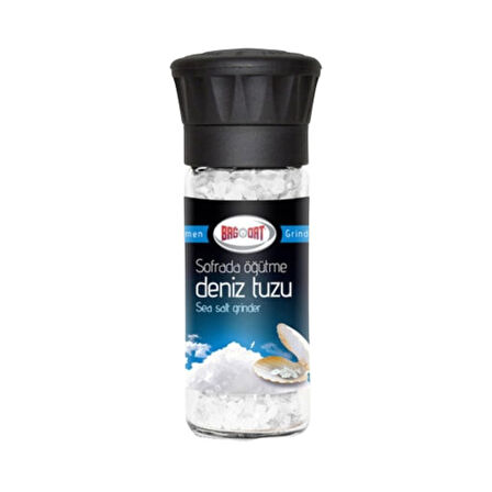 Bağdat Baharat Sofrada Öğütme Deniz Tuzu Değirmen 110 Gr