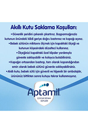 Aptamil 1 Bebek Sütü 800 x 2 Adet 1600 Gr