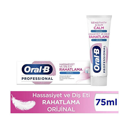Oral-B Diş Macunu Pro Hassas Ve Diş Eti Orginal 75 Ml