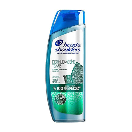 Head&Shoulders Şampuan Derinlemesine Temiz Kaşıntı Giderici 300 Ml