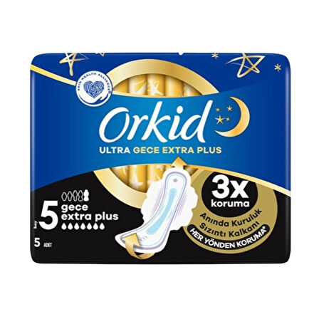 Orkid Ped Platinum Gece 4 Boy 5'li