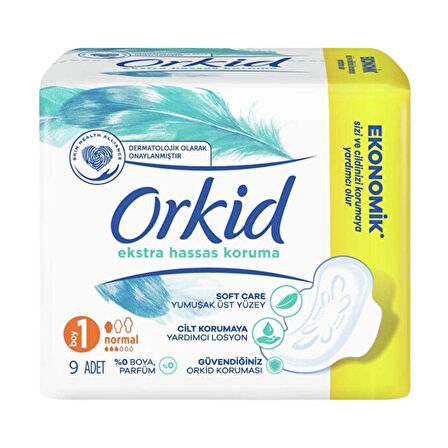 Orkid Extra Hassas Tekli Normal 9'lu