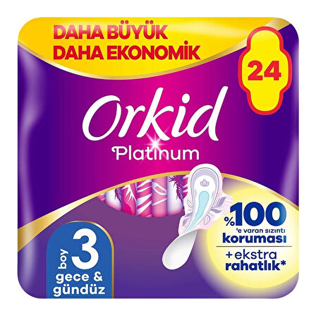 Orkid Platinum Dörtlü Gece 24'lü