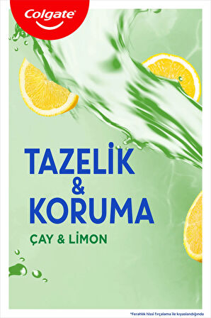 Colgate Plax Çay Ve Limon Plağa Karşı Ağız Bakım Suyu 500 ml X 2 Adet