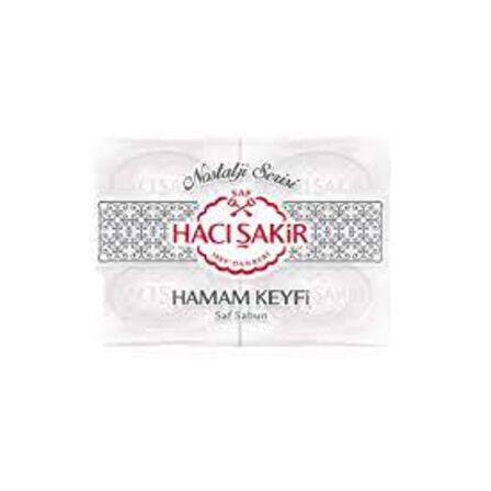 Hacı Şakir Sabun Hamam Keyfi Saf 4x200 Gr