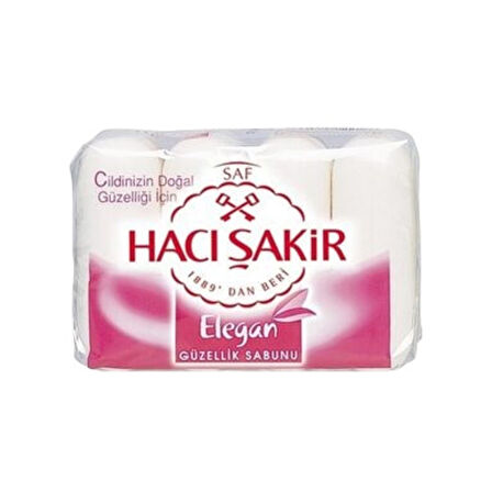 Hacı Şakir Sabun Elegan 4x70 Gr