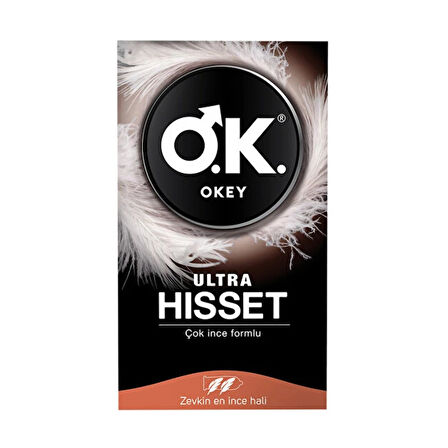 Okey Prezervatif Prezervatif Ultra Hısset 10'lu
