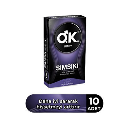 Okey Prezervatif Prezervatif Sımsıkı 10'lu