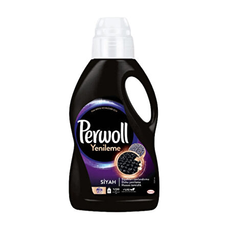 Perwoll Çamaşır Deterjanı Sıvı Yenileme Siyah 1.485 Lt