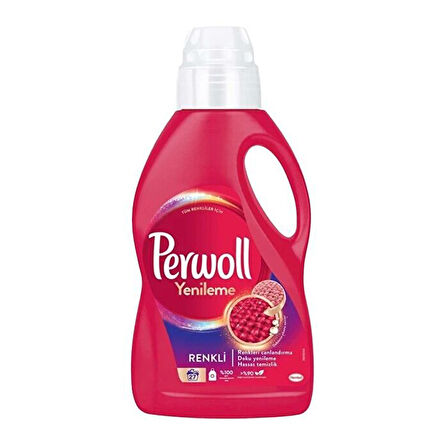 Perwoll Çamaşır Deterjanı Sıvı Yenileme Renkliler 1.485 Lt