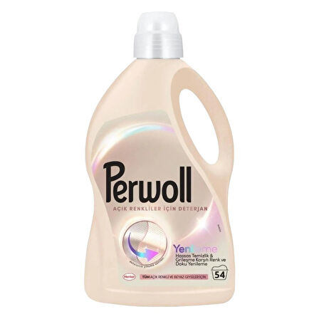 Perwoll Açık Renkliler Hassas Sıvı Bakım Deterjanı 2.97 Lt
