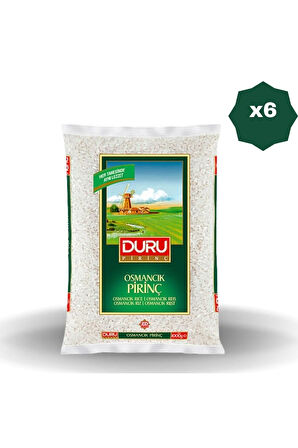Duru OSMANCIK PİRİNÇ 1 KG x 6 ADET