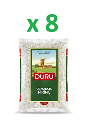 Duru Osmancık Pirinç 2000 g x 8 Adet ( 1 koli )