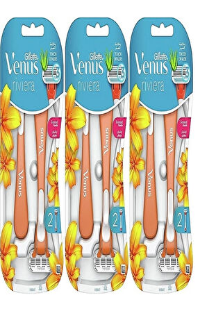 Gillette Venus Gillette Venüs Riviera 2'li Yedek 8'li X 3 Adet