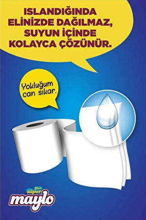 Maylo 3 Katlı Tuvalet Kağıdı 3 x 32'li
