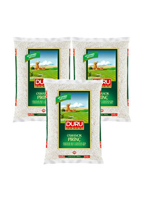 Duru Osmancık Pirinç 3 x 1000 gr