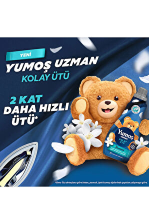 Yumoş Uzman Kolay Ütü Konsantre Yumuşatıcı 1200 ml X2