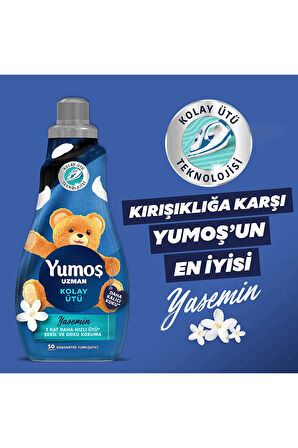 Yumoş Uzman Kolay Ütü Konsantre Yumuşatıcı 1200 ml X2