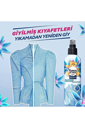 Yumoş Jet Fresh Giysi Spreyi Lilyum 6 x 200 ml