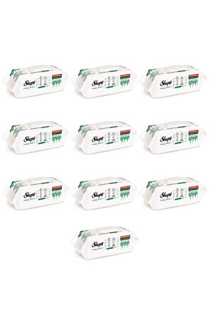 Sleepy Easy Clean Beyaz Sabun Katkılı Yüzey Temizlik Havlusu - 100'lü 10 Paket