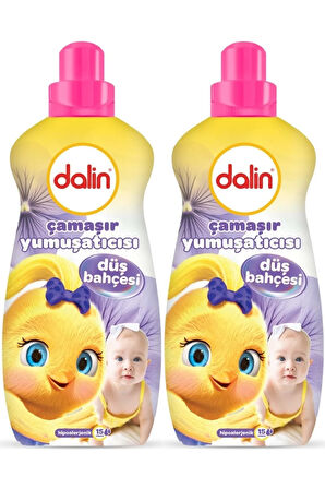 Dalin Çamaşır Yumuşatıcı 1500ML Düş Bahçesi (2 Li Set) (Bebeklere Özel)