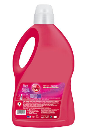 Perwoll Hassas Sıvı Çamaşır Deterjanı Renkliler 2.97L x 3'lü Set (162 Yıkama)