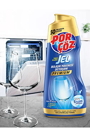 Porçöz 900 Ml Jel Bulaşık Deterjanı Premium x3 Adet