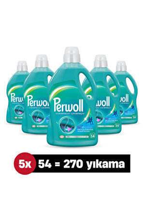 Perwoll Sıvı Çamaşır Deterjanı Sport & Aktif Giyim 2.97 L x 5'li set (270 Yıkama )