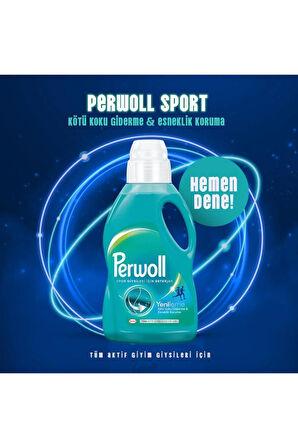 Perwoll Sıvı Çamaşır Deterjanı Sport & Aktif Giyim 2.97 L x 5'li set (270 Yıkama )