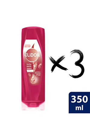 Elidor Serum Bakım Kremi Brezilya Keratin Terapisi Hidrolize Keratin Marula Yağı E Vitamini 350 ml