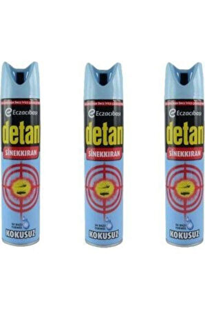 Detan Sinekkıran Kokusuz 275 ml X 3 Adet